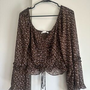 Altar’d state floral top